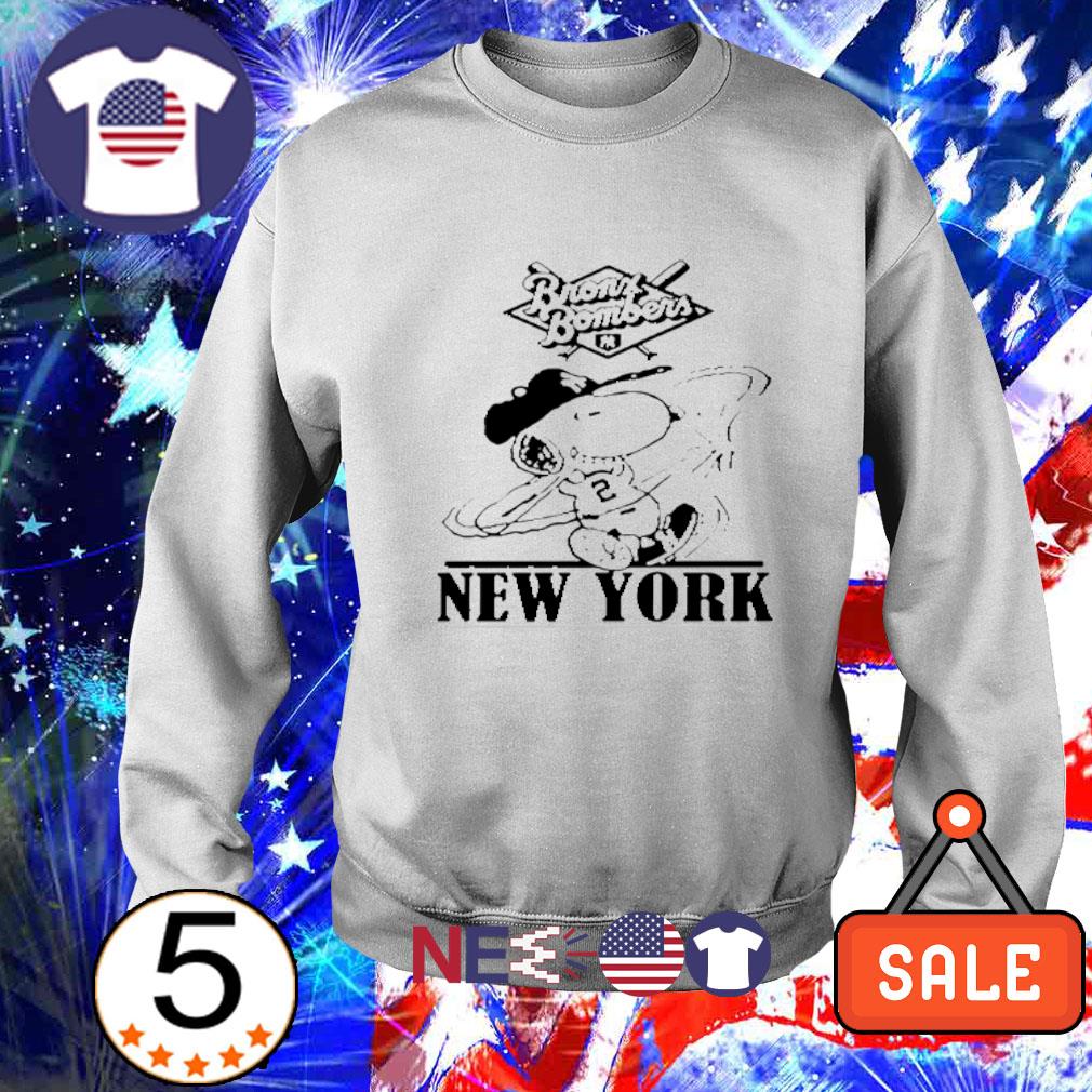 Peanuts Snoopy New York Yankees Bronx bombers shirt, hoodie, sweater, long  sleeve and tank top