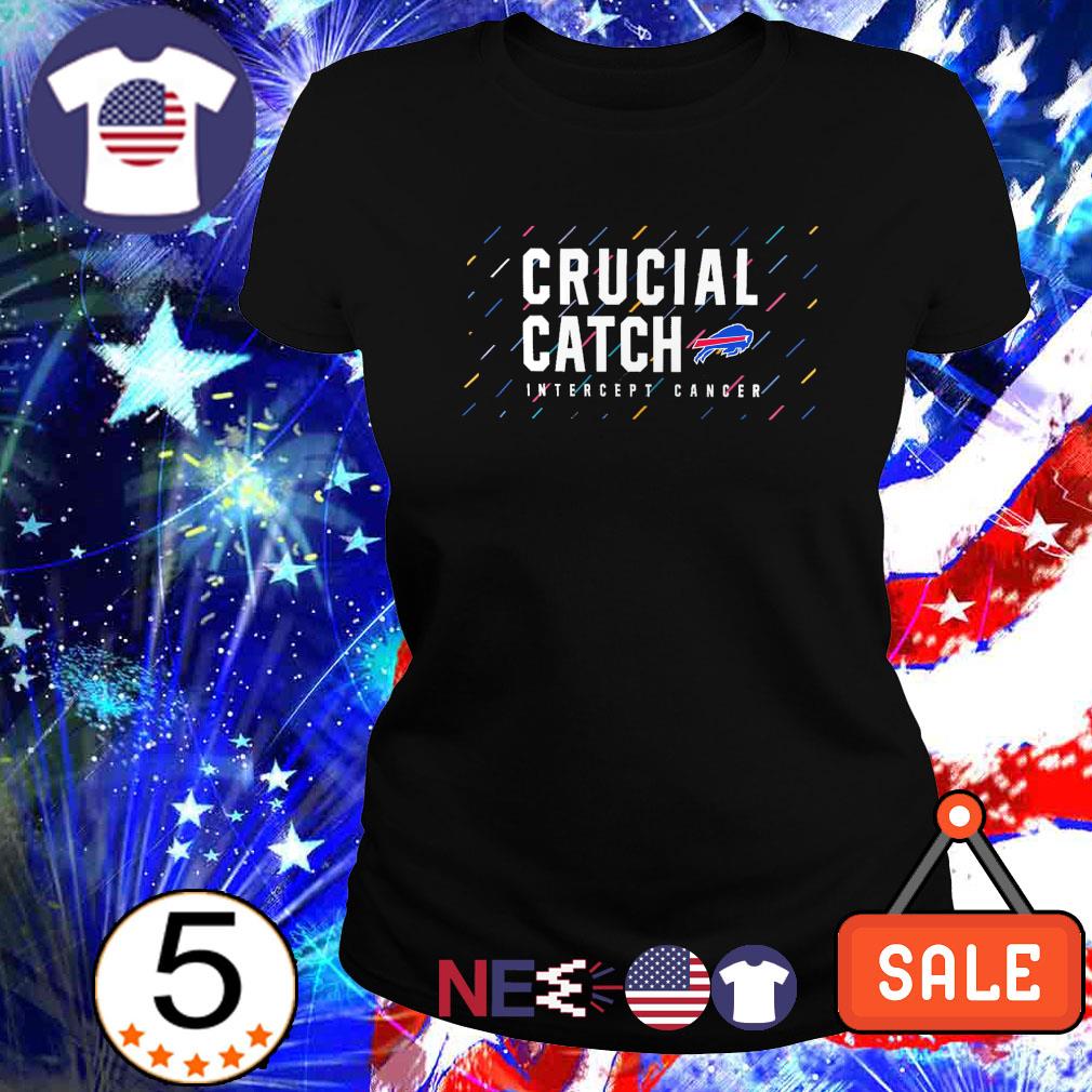 Buffalo Bills 2021 crucial catch intercept cancer shirt, hoodie, sweater  and v-neck t-shirt