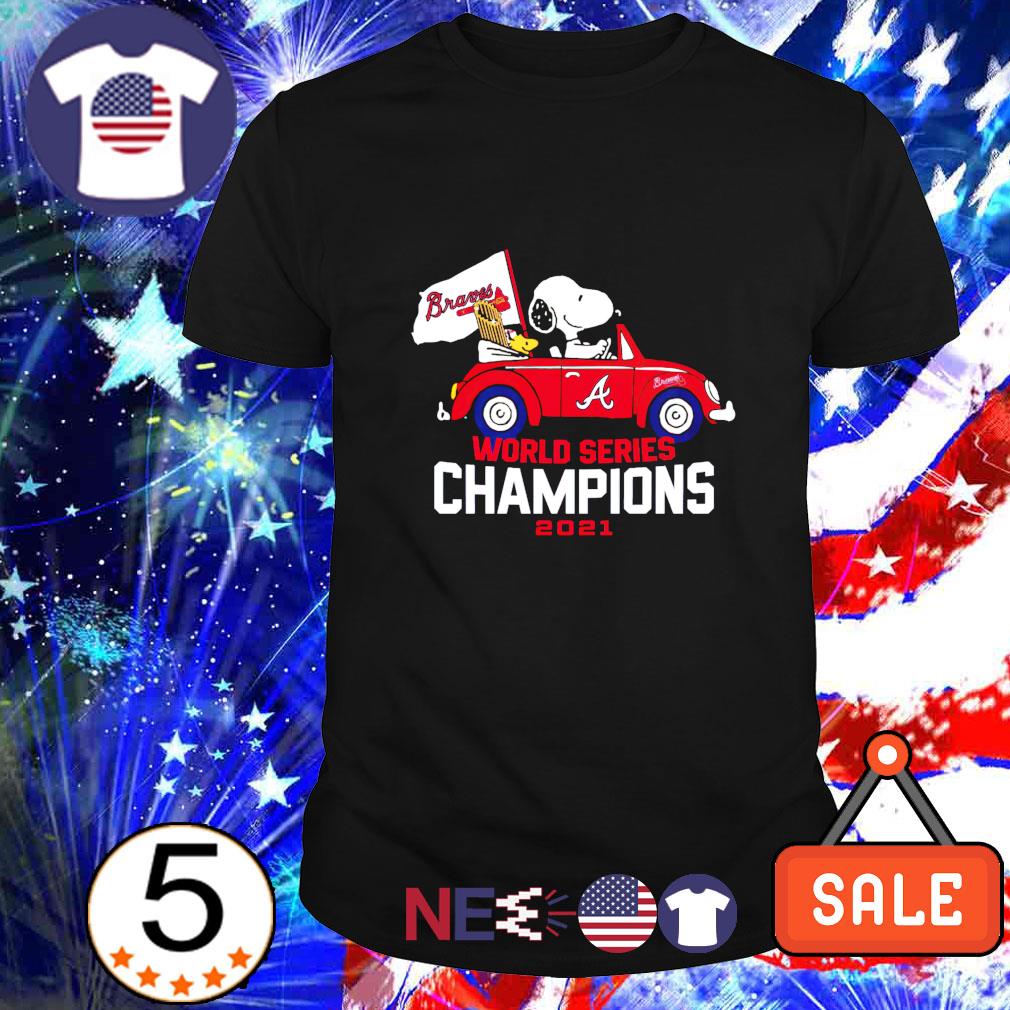 Snoopy Atlanta Braves 2021 World Series Champions Shirt, hoodie