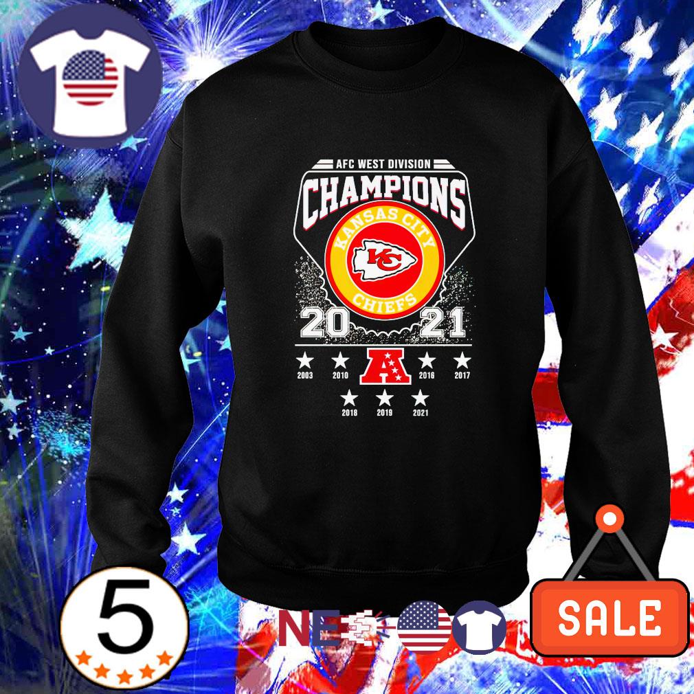 Kansas City Chiefs AFC West Division Champions 2019 shirt, hoodie