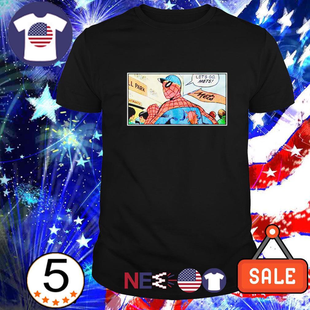 Spider Man let's go mets shirt, hoodie, sweater and v-neck t-shirt