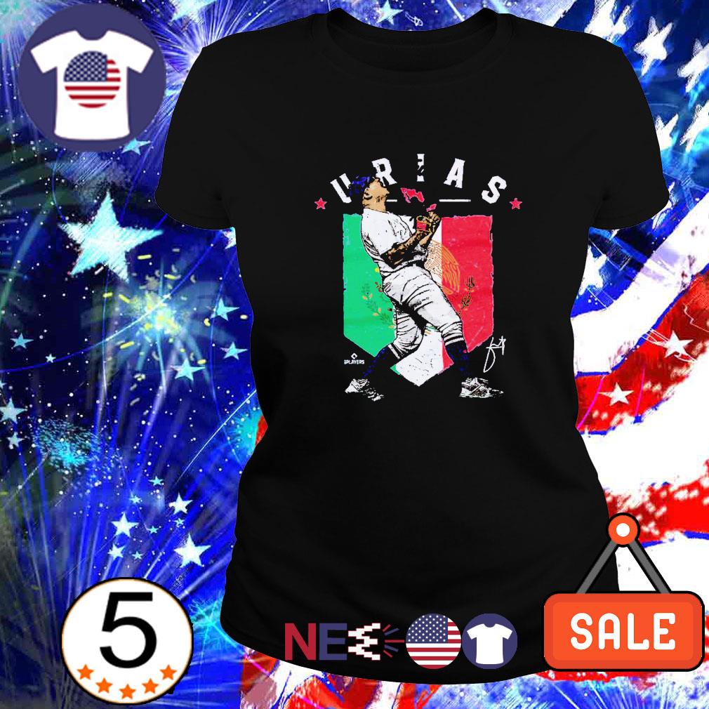 Official Los Angeles Dodgers Julio Urias Mexican flag shirt