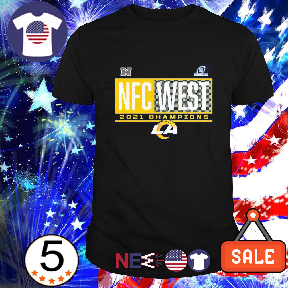 Official official Los Angeles Rams Champions 2021 Nfc West Champs Shirt,  hoodie, sweater, long sleeve and tank top