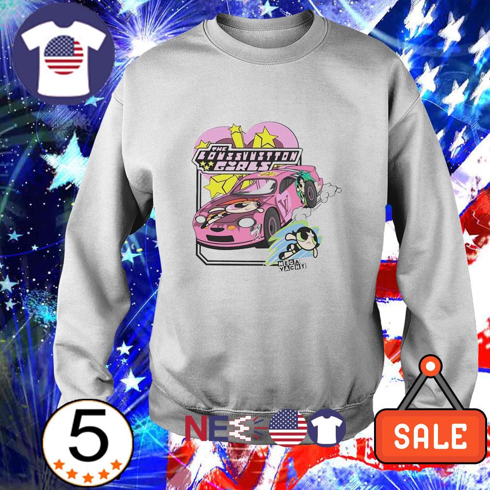 Mega Yacht the powerpuff girls wacky racing shirt