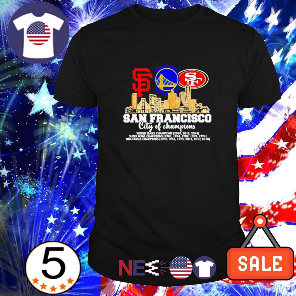 San Francisco City Of Champions San Francisco Giants Golden State