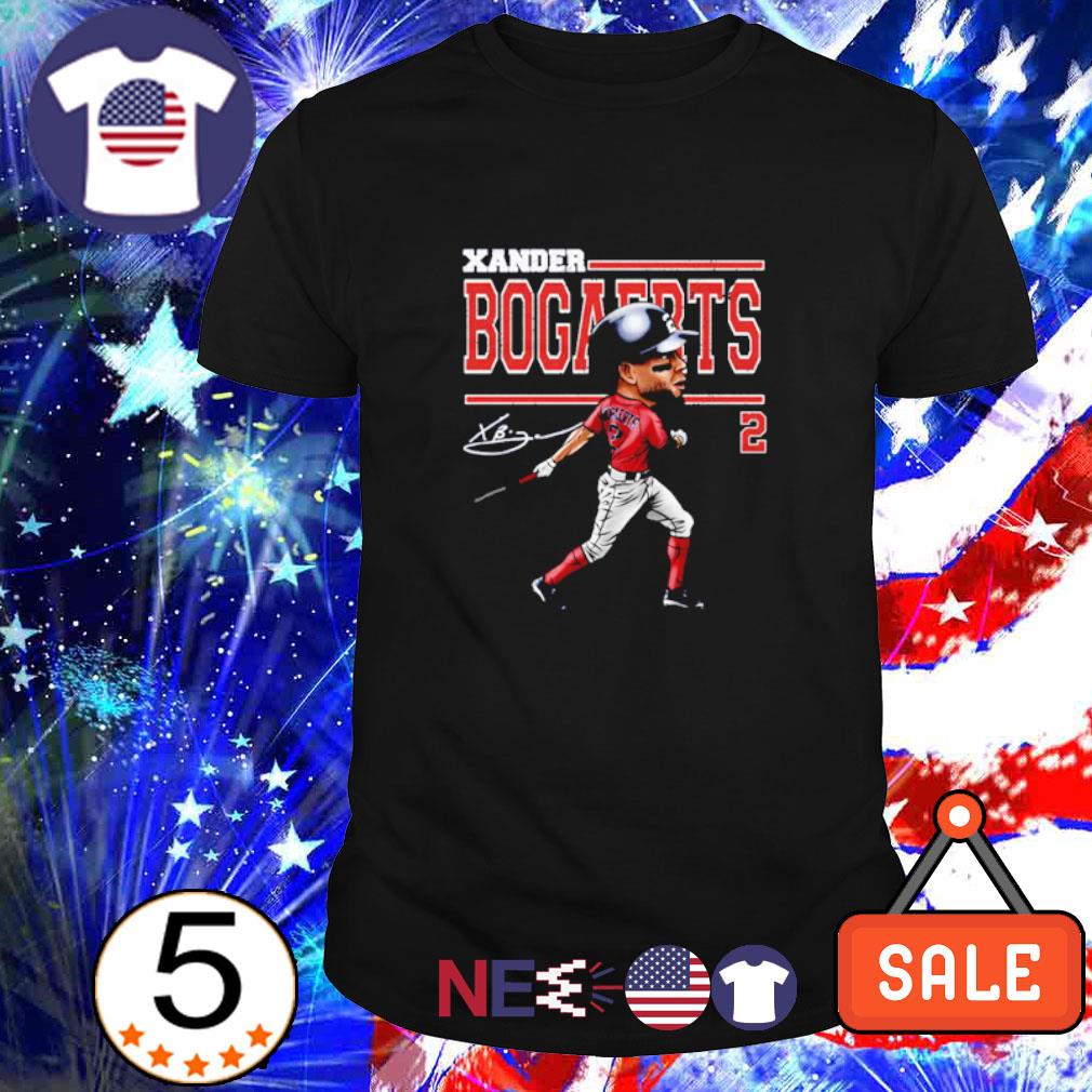 Xander Bogaerts 2 San Diego Padres baseball player cartoon action pose  signature gift shirt, hoodie, sweater, long sleeve and tank top