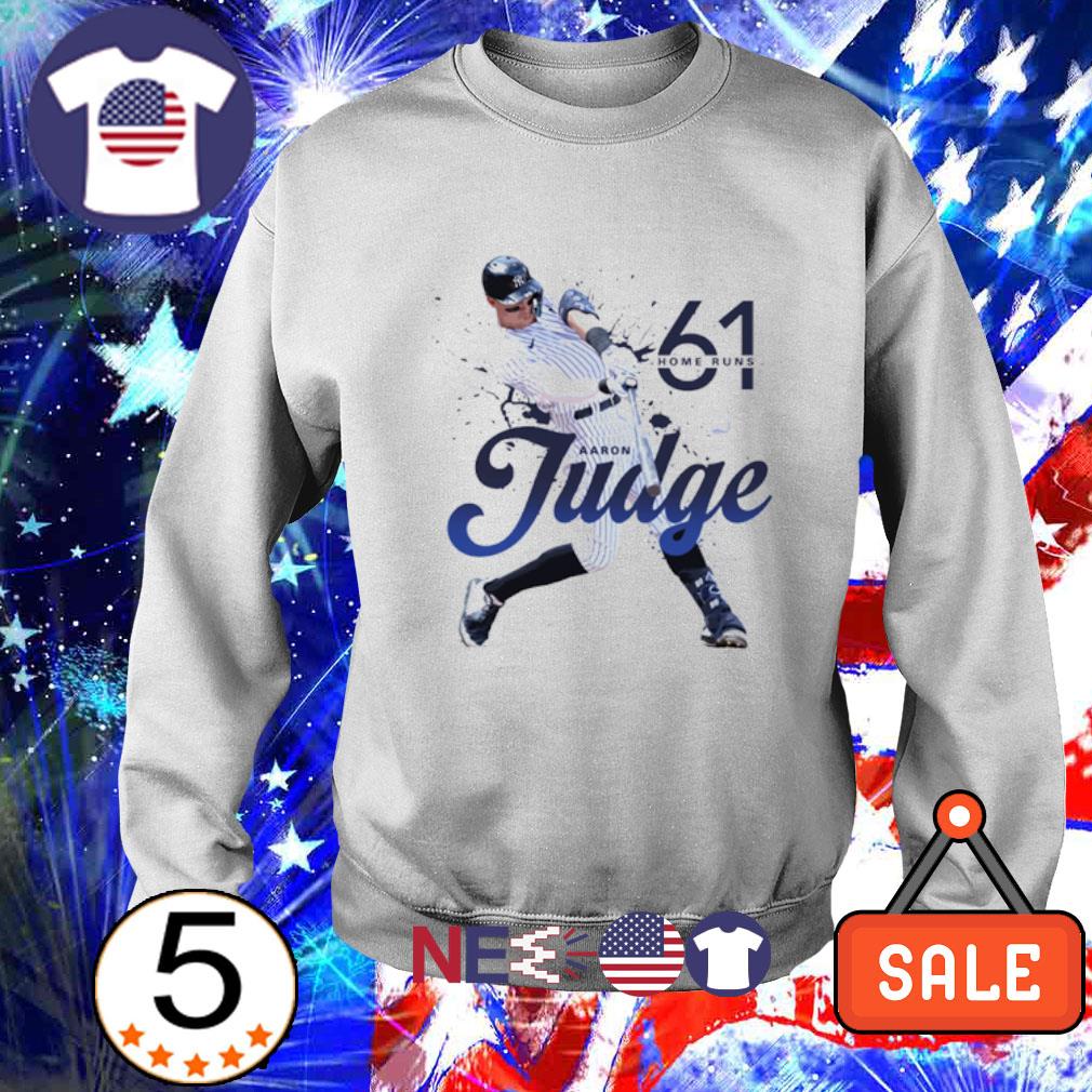 Premium aaron Judge 61 home runs shirt, hoodie, sweater and unisex tee