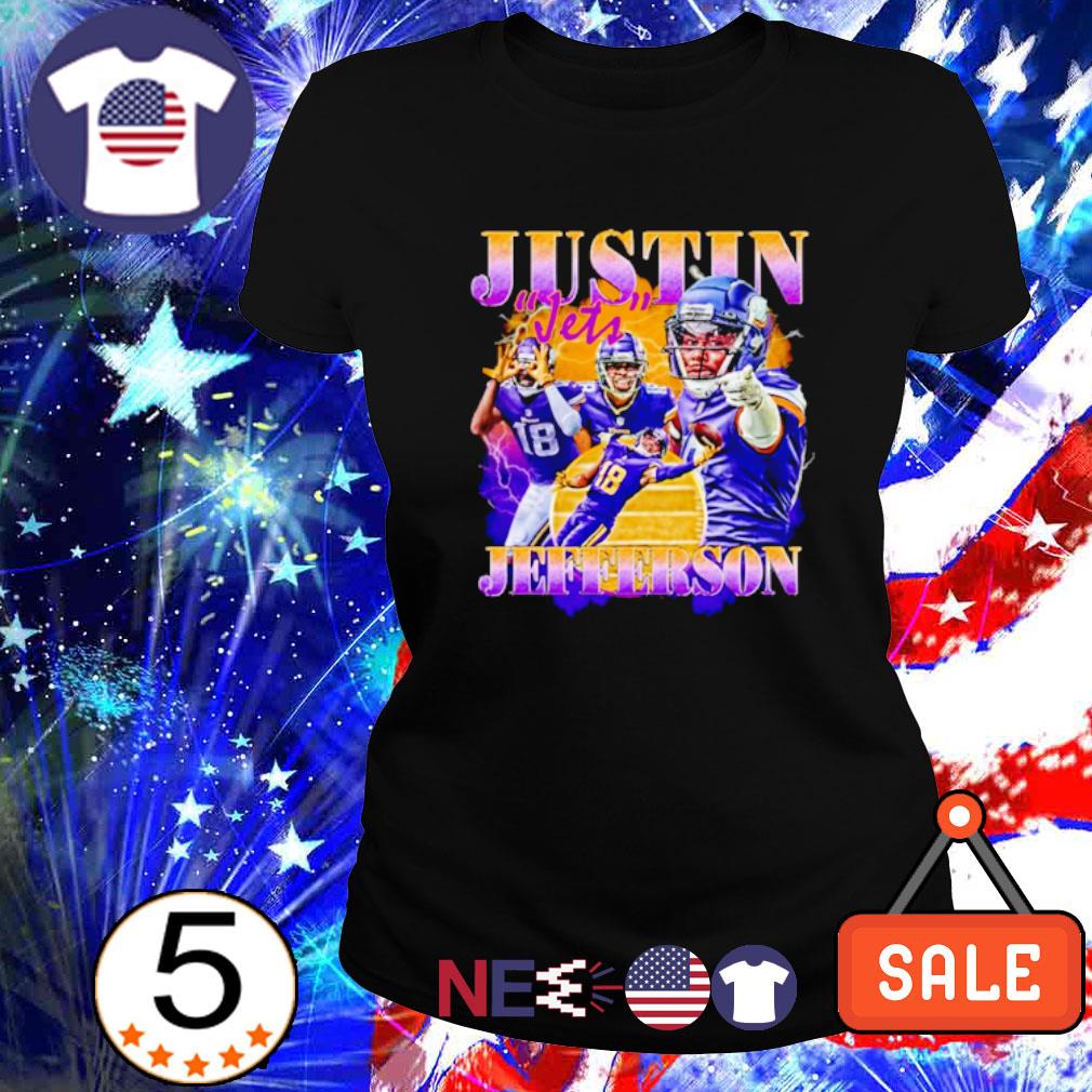 Justin Jefferson T Shirt, Minnesota Vikings Shirt, J Jettas Jets