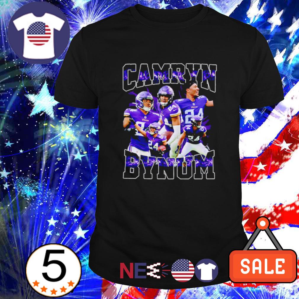 Camryn Bynum 24 Minnesota Vikings football player poster shirt, hoodie,  sweater, long sleeve and tank top