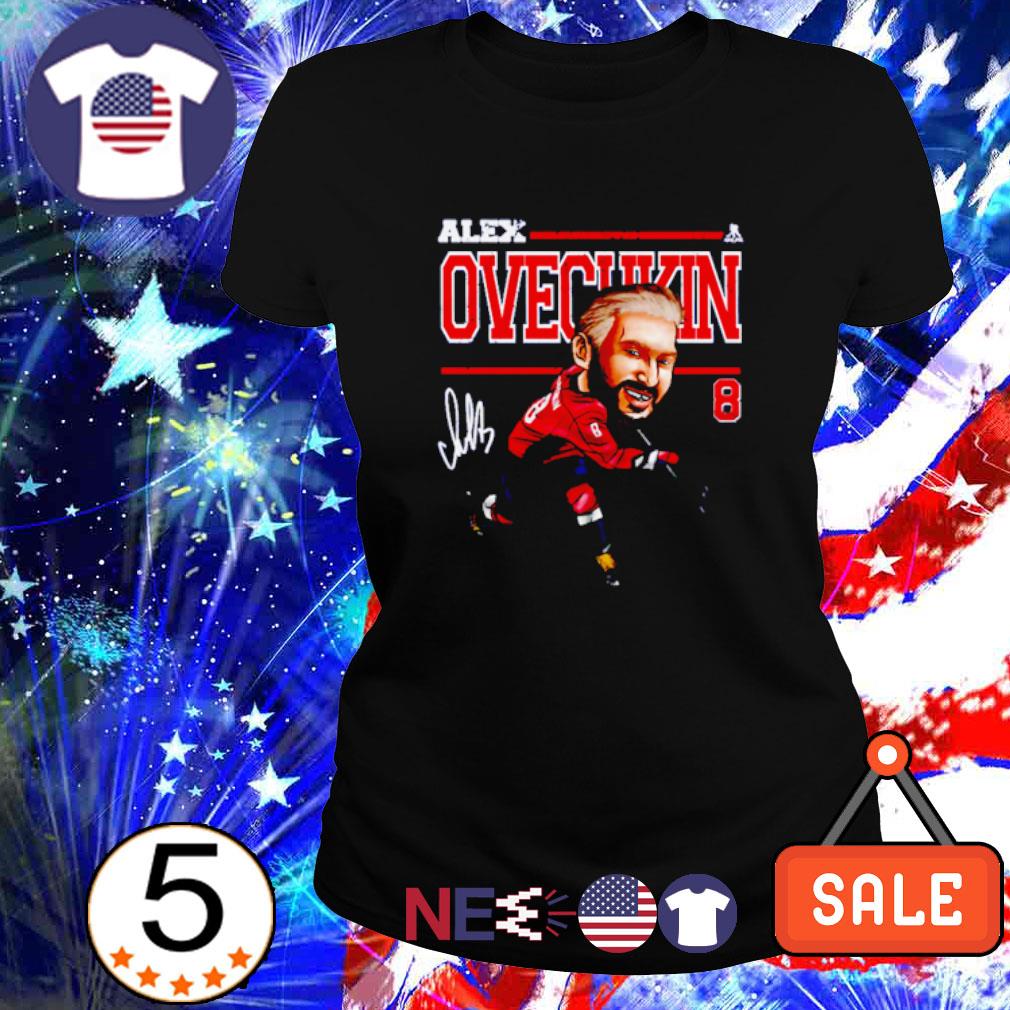 Buy Alexander Ovechkin Face Signature Vintage Washington Capitals NHL Shirt  For Free Shipping CUSTOM XMAS PRODUCT COMPANY