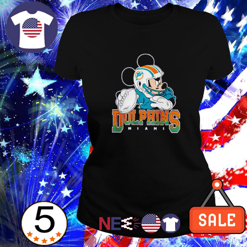 Official Mickey Mouse x Miami Dolphins Disney Inspired Super Bowl Football  Shirt - ABeautifulShirt