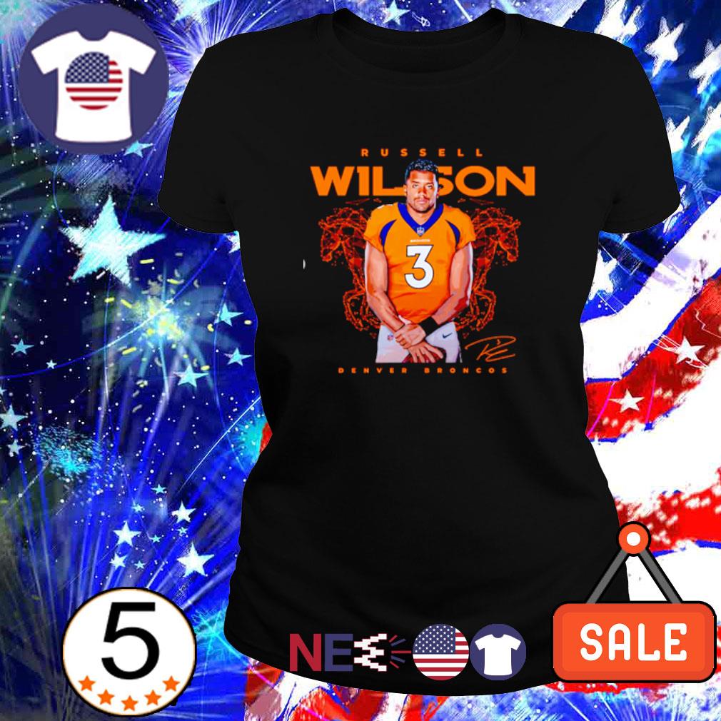 Denver Broncos Russell wilson caricature shirt, hoodie, sweater, long  sleeve and tank top