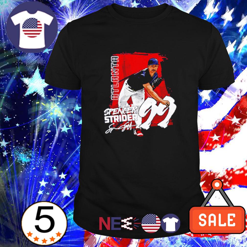 Spencer Strider 99 Atlanta Baseball Signature Shirt - Shirt Low Price
