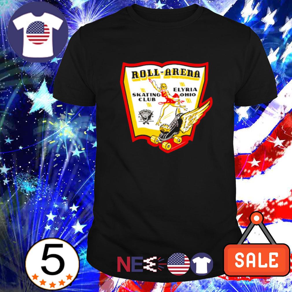 Top roll Arena Elyria OH vintage Roller Rink shirt