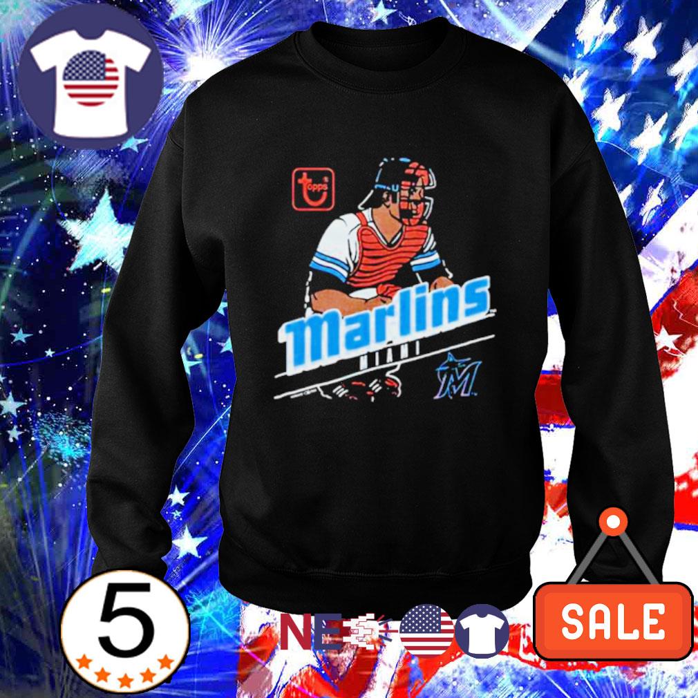 Mlb X Topps Miami Marlins Shirt