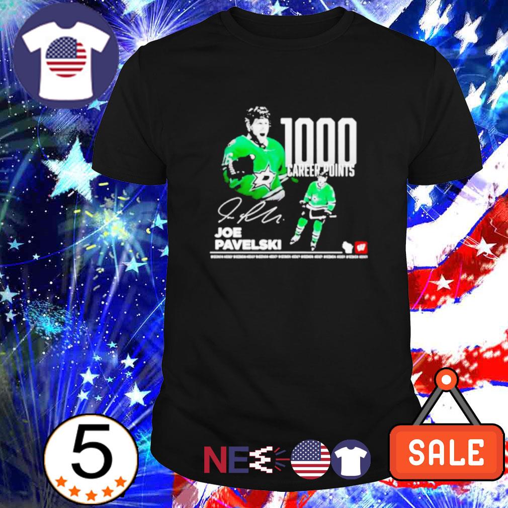 Joe Pavelski 1,000 Career NHL Points Shirt, hoodie, sweater, long