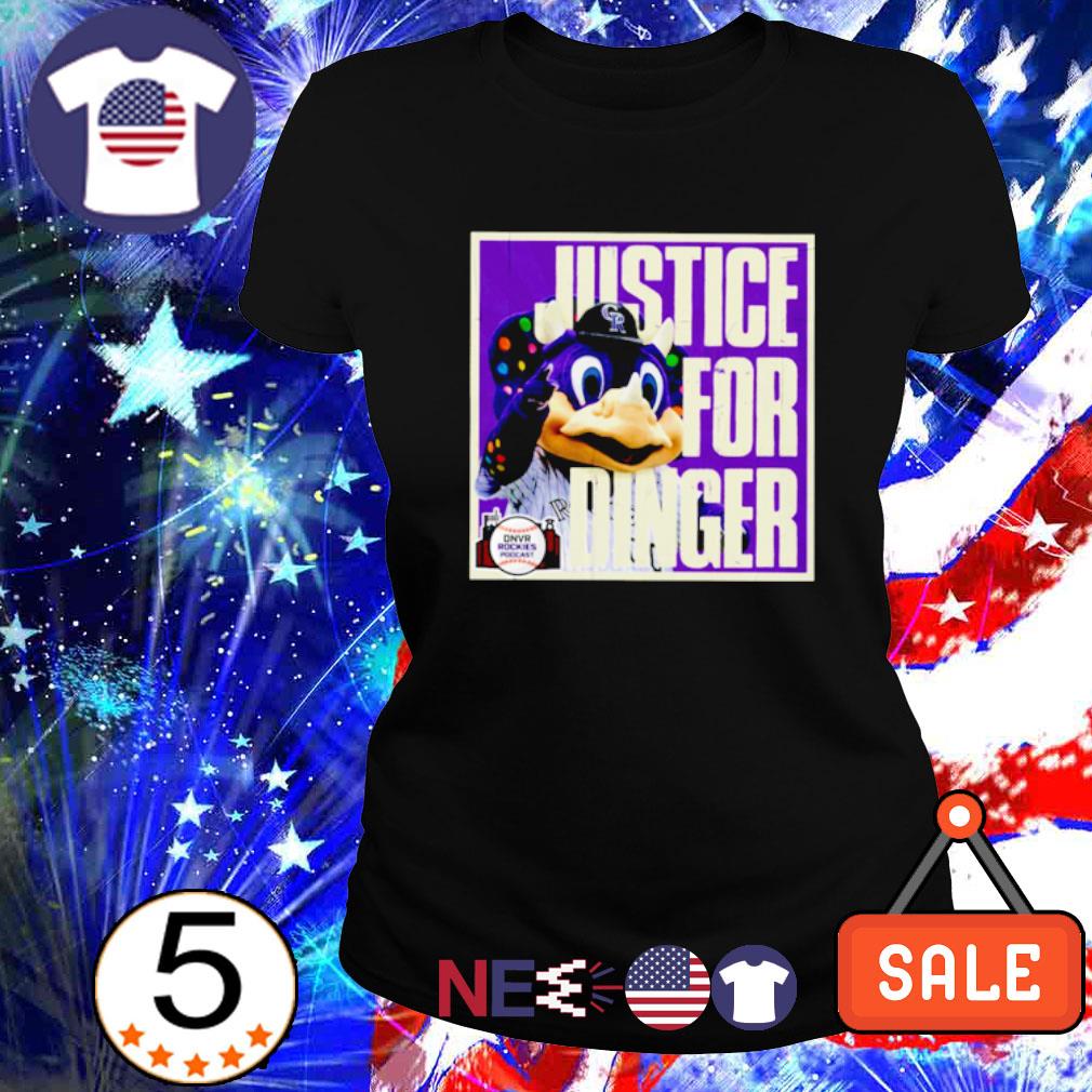 Justice for dinger Colorado Rockies shirt - Dalatshirt