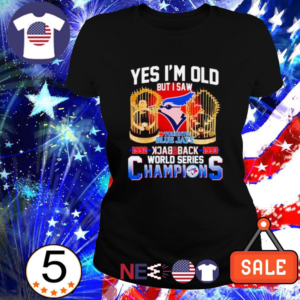 Toronto blue jays 19921993 world series champions shirt, hoodie