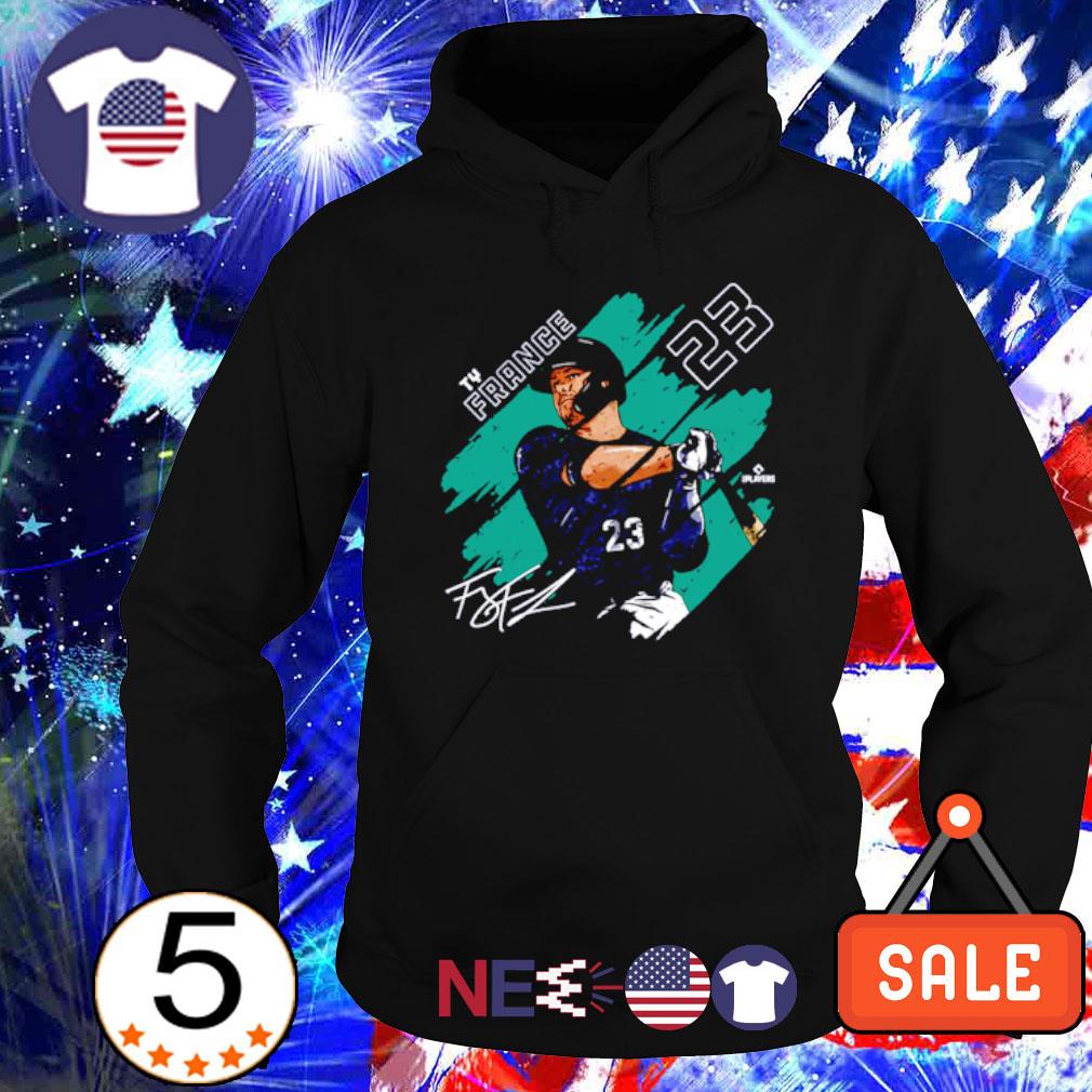 23 Ty France Seattle baseball player signature 2023 shirt, hoodie, sweater,  long sleeve and tank top