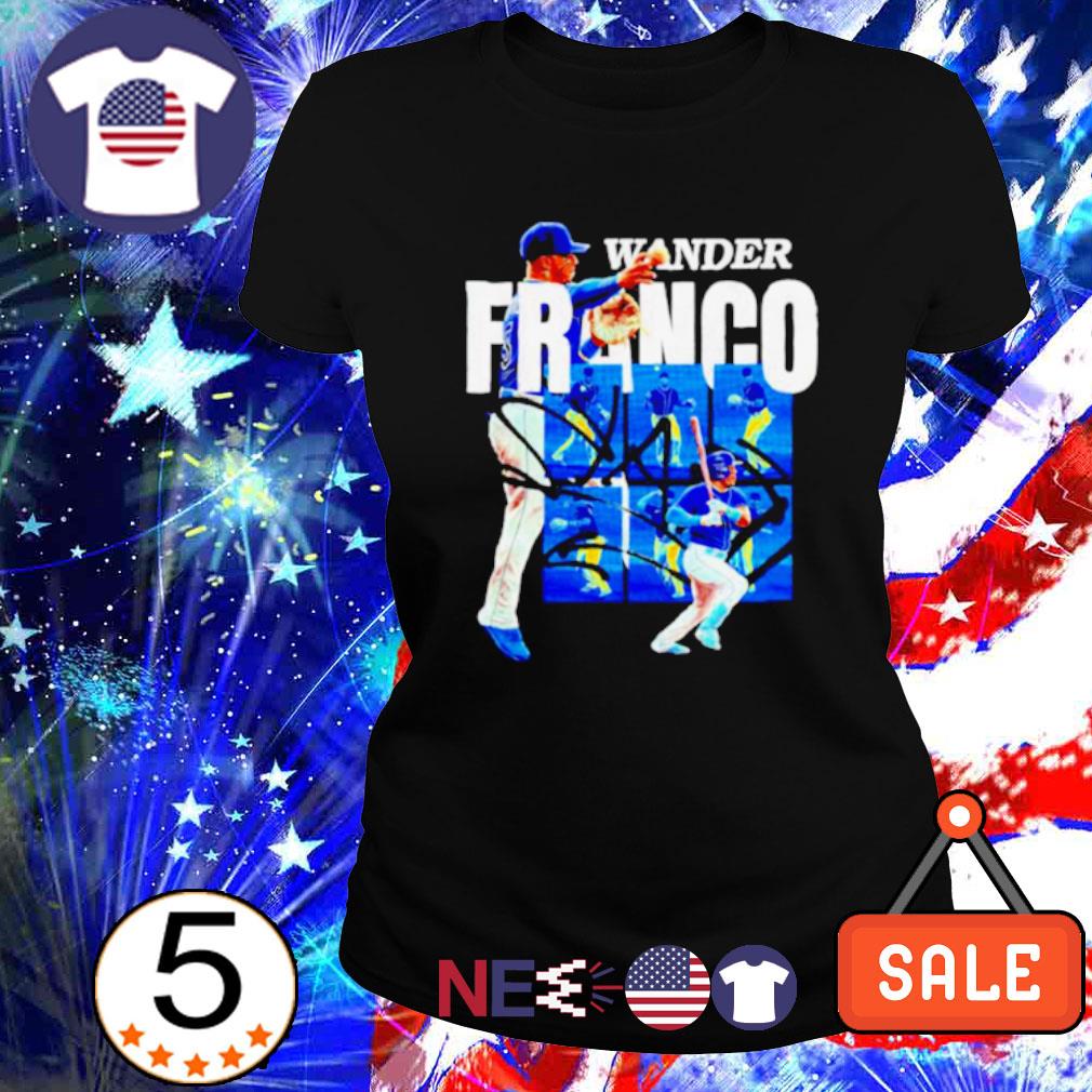 Wander Franco Tampa Bay Rays play like Wander signature shirt - Limotees