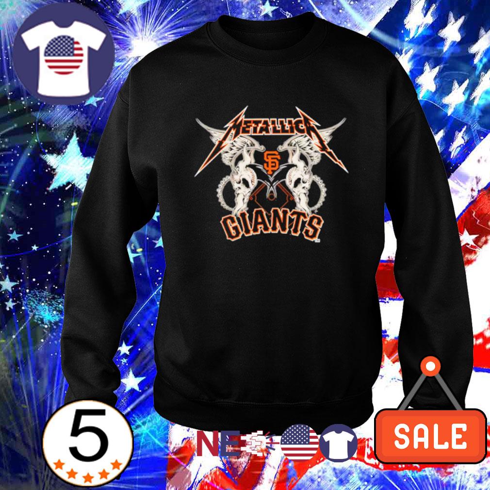 Official san Francisco Giants Metallica wings shirt, hoodie, sweater and  unisex tee