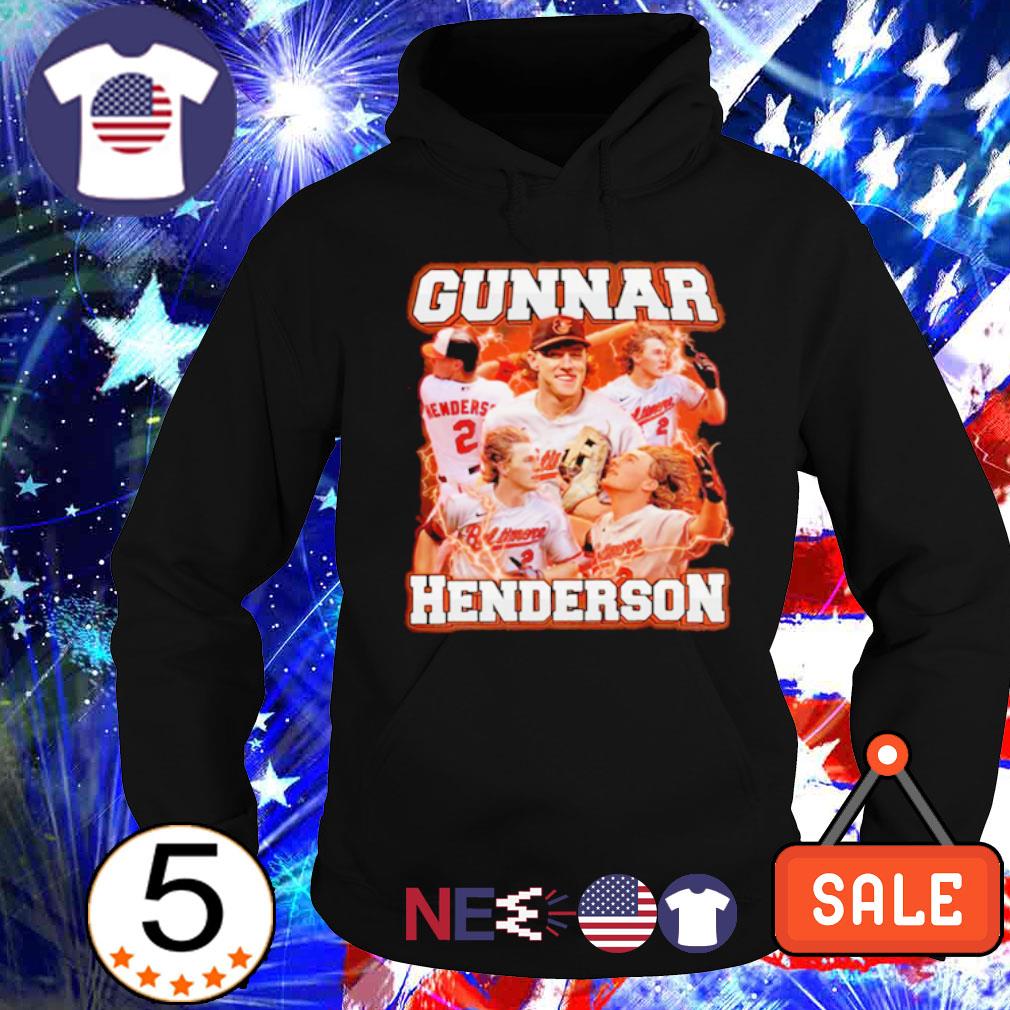 Gunnar Henderson Baltimore Orioles lightning retro shirt, hoodie