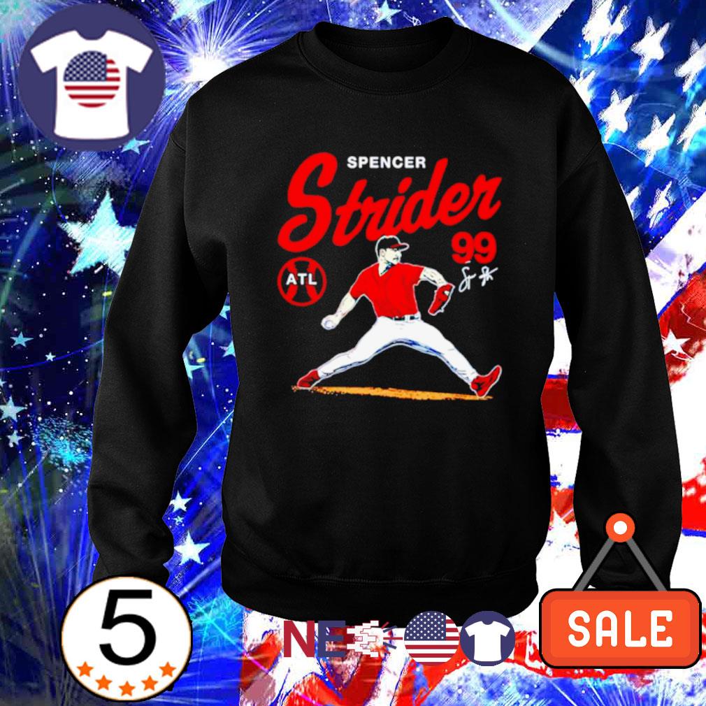 Spencer Strider 99 Atlanta baseball signature shirt, hoodie, sweater, long  sleeve and tank top