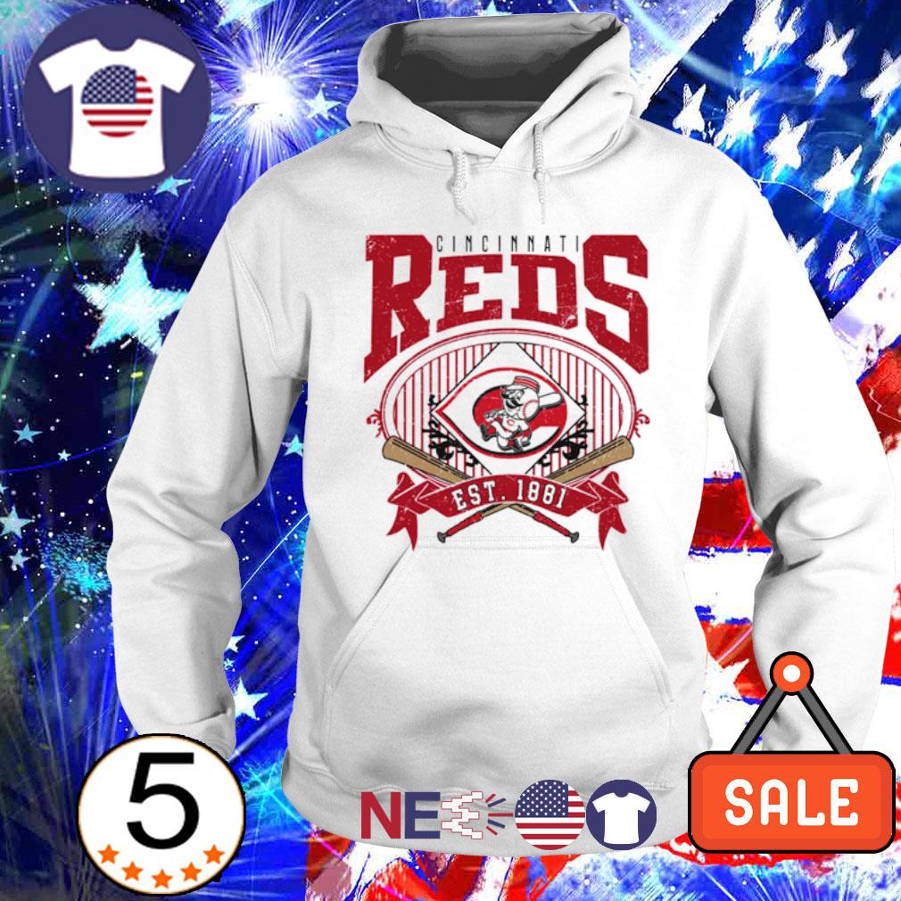 Cincinnati Reds Shirt, Cincinnati EST 1881 Vintage Baseball Shirt