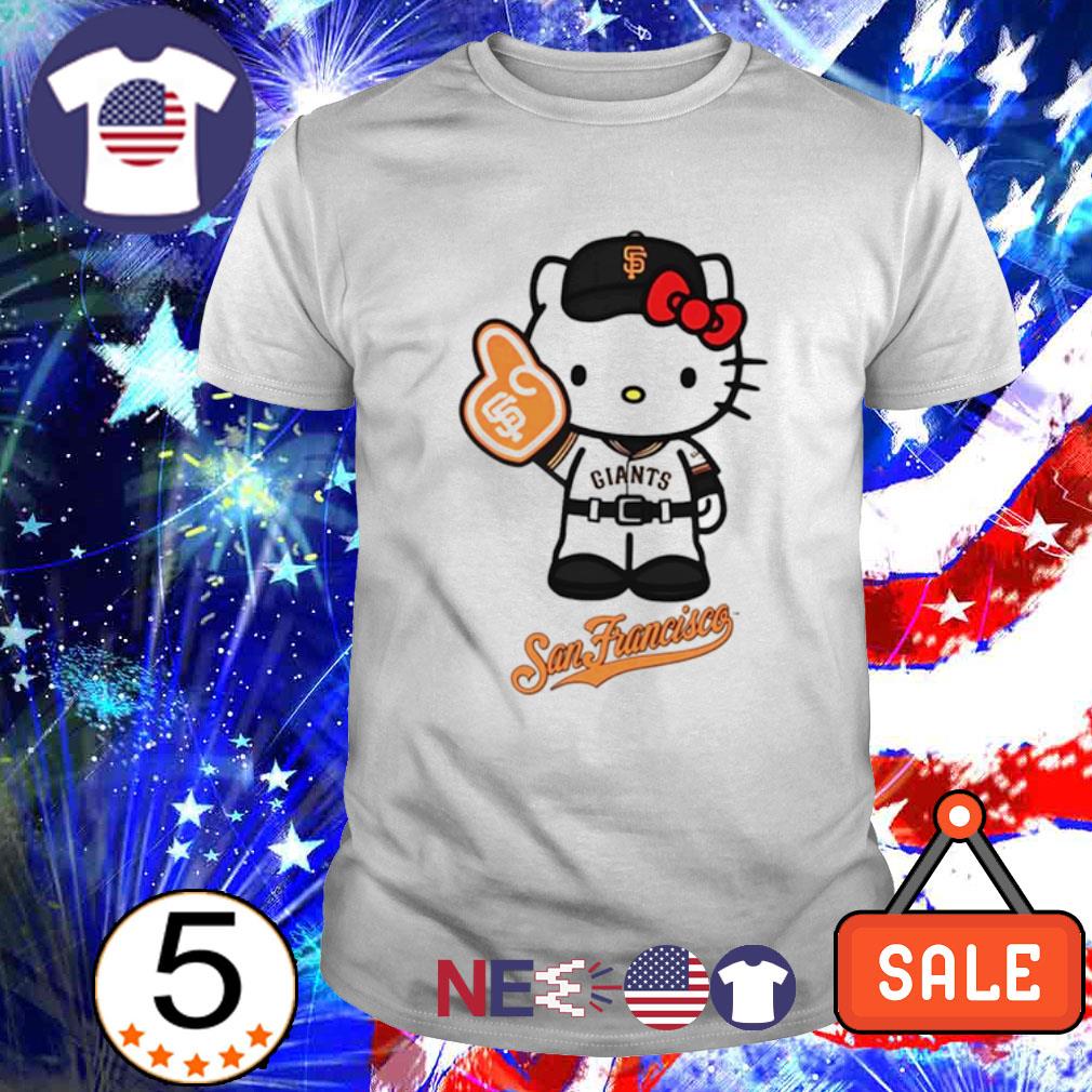 2023 San Francisco Giants Hello Kitty Giants Shirt