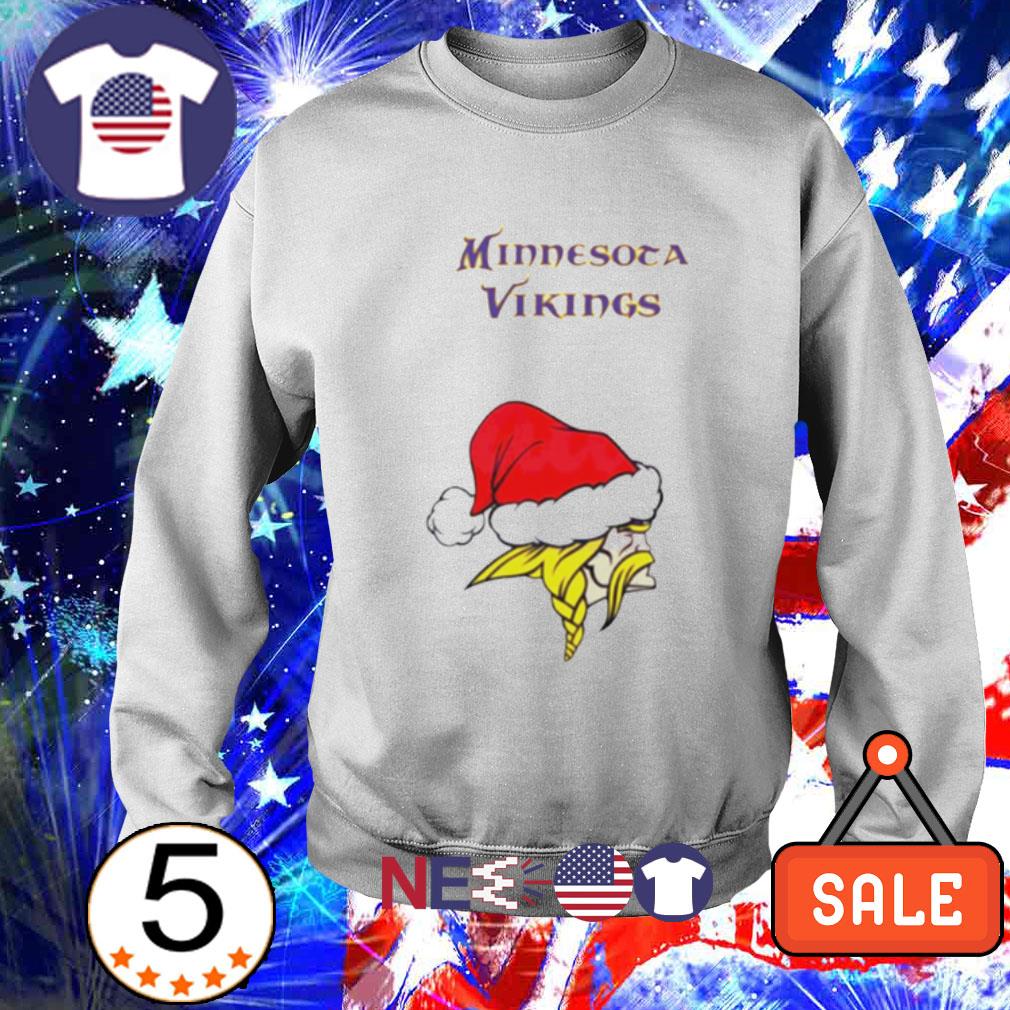 Minnesota Vikings Nfl Christmas Logo Shirt - High-Quality Printed Brand