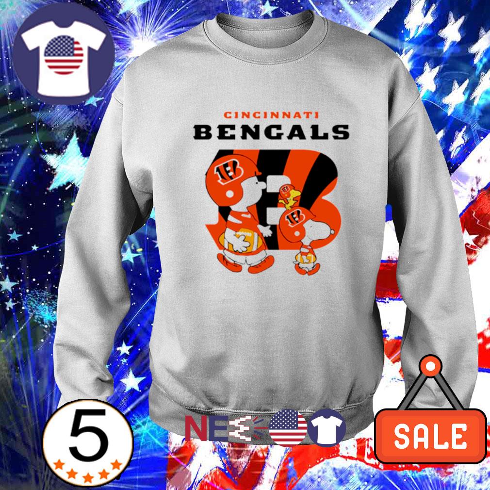 Official cincinnati Bengals Snoopy It's The Most Wonderful Time Of