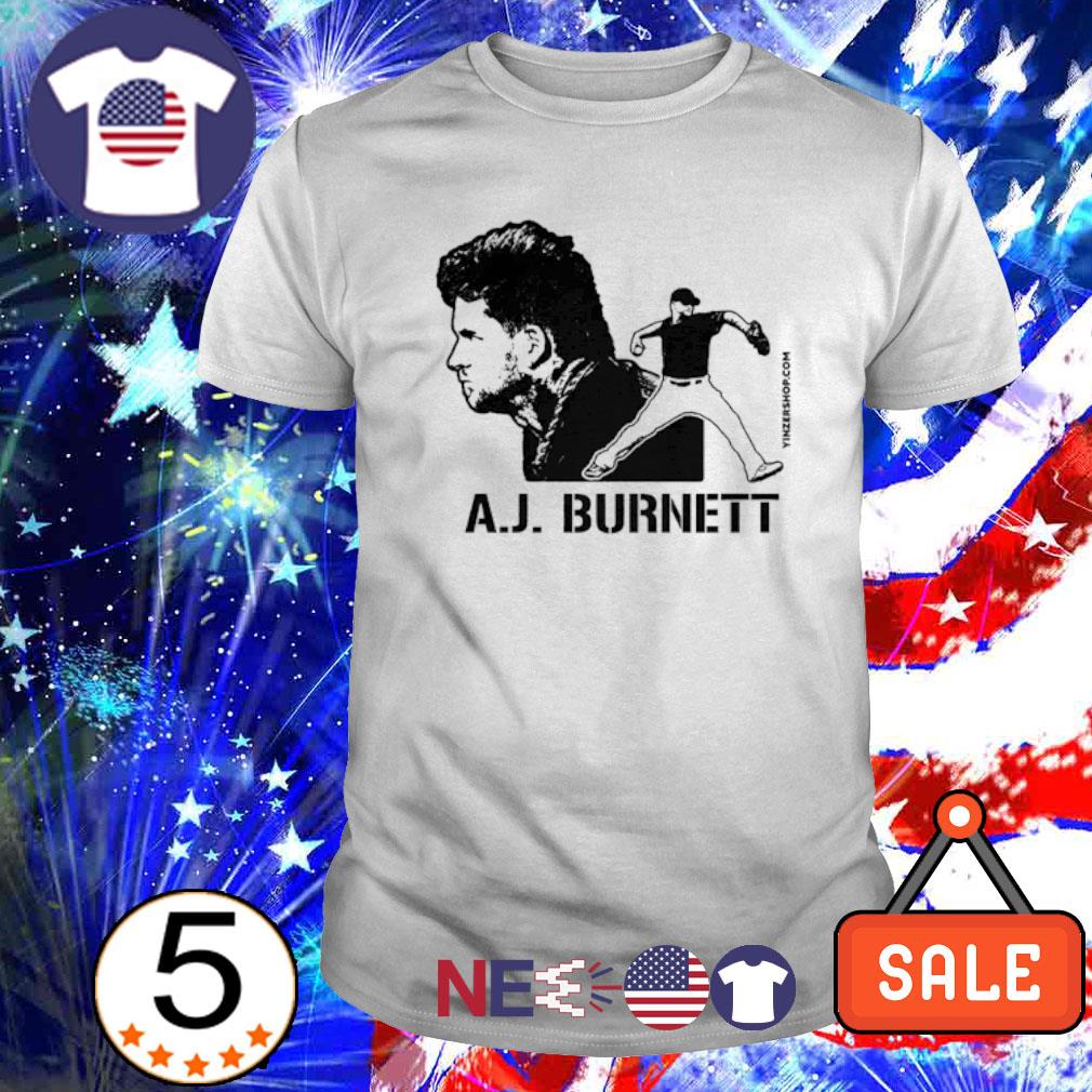Funny a.J. Burnett Legend shirt, hoodie, sweater and unisex tee